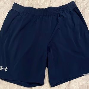 Under Armour navy athletic shorts